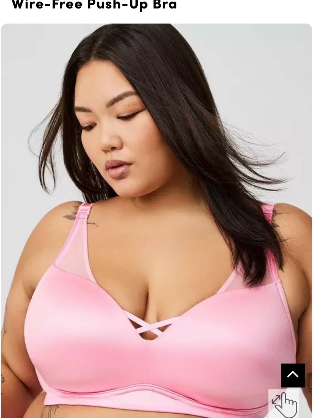 Beautiful Torrid Dream wire free Candy pink bra 42c - Picture 5 of 5